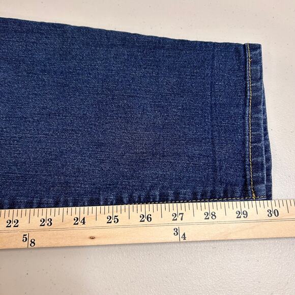 Torrid Jeans Blue Denim Straight Leg Womens Size 22R - Picture 11 of 13